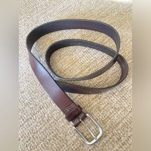 Men's Brown Leather Belt